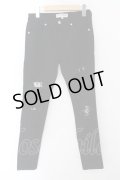 PROPA9ANDA / CRASH BUNCH SKINNIES デニムパンツ S ブラック O-24-10-17-082-PR-pa-YM-OS