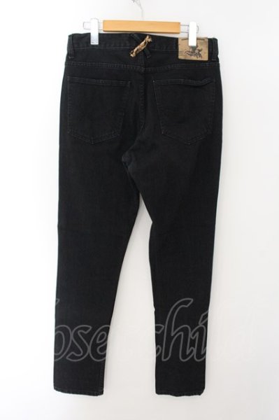 画像2: PROPA9ANDA / LEOPARD SKINNIES デニムパンツ 29 ブラック O-24-10-17-083-PR-pa-YM-ZT314 (2)