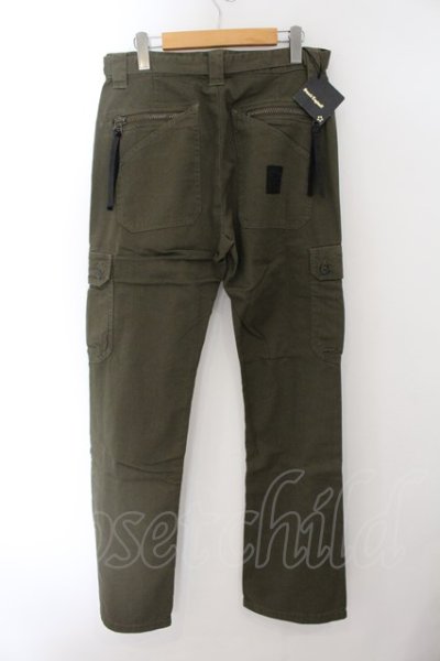 画像2: 【WINTERセール】SMACK ENGINEER / Sstraight Cargo パンツ M カーキ O-24-10-17-085-SM-pa-YM-ZT314