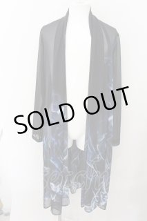 CIVARIZE PIKOコラボレーションスモークプリントシフォンカーディガン CIVARIZE / PIKOコラボスモークプリントシフォンカーディガン F