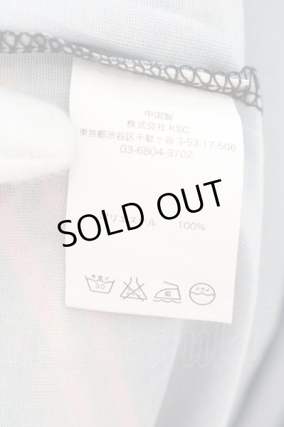 画像3: PUBLIC EYES / 総柄グラフィックビッグシルエットカットソー M ブラック O-24-10-17-011-PU-ts-YM-ZT273 (3)