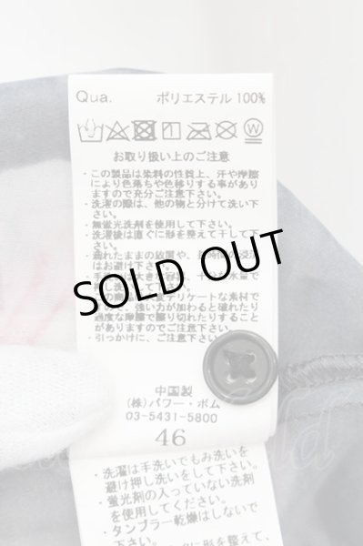 画像3: CIVARIZE / シースルー花柄シフォントッパーカーディガン 46 ブラック O-24-10-17-002-CI-to-YM-OS (3)