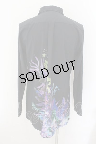 画像2: CIVARIZE / Mythologyマルチカラーフラワープリントシャツ 46 ブラック O-24-10-17-019-CI-sh-YM-ZY (2)