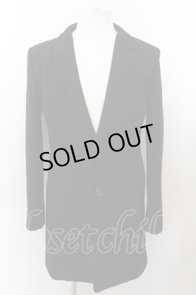 画像1: SCHLUSSEL / ウールメルトンマルチシームコート 2 ブラック O-24-10-28-035-SC-ja-YM-M118 (1)