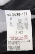 画像3: SCHLUSSEL / ラムレザー切り替えメルトンジャケット 2 ブラック O-24-10-28-038-SC-ou-YM-M118 (3)