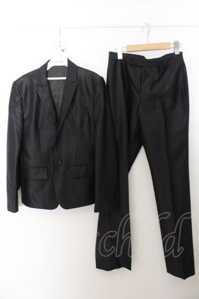 画像1: SCHLUSSEL / ストレッチピークドラペルセットアップスーツ JKT(1)PNT(2) グレー O-24-10-28-040-SC-ja-YM-ZT170 (1)