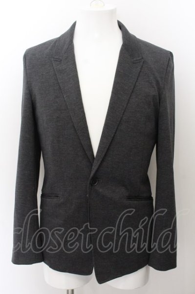 画像2: SCHLUSSEL / シャイニーピークドラペルセットアップスーツ JKT2PNT1 ブラック O-24-10-28-041-SC-ja-YM-ZT269 (2)