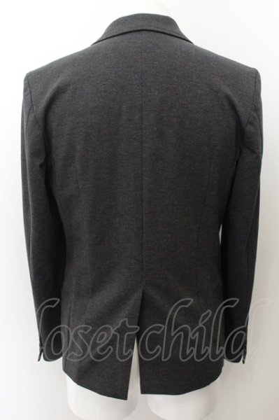 画像3: SCHLUSSEL / シャイニーピークドラペルセットアップスーツ JKT2PNT1 ブラック O-24-10-28-041-SC-ja-YM-ZT269 (3)