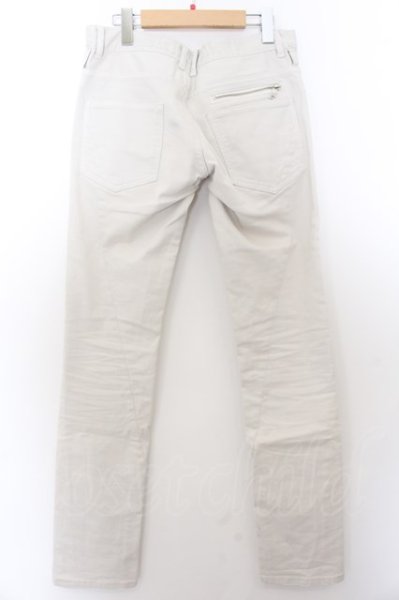 画像3: SCHLUSSEL / マルチシームZIPデザインパンツ 1 ホワイト O-24-10-28-042-SC-pa-YM-ZT230 (3)