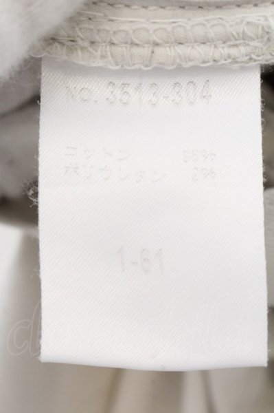 画像4: SCHLUSSEL / マルチシームZIPデザインパンツ 1 ホワイト O-24-10-28-042-SC-pa-YM-ZT230 (4)