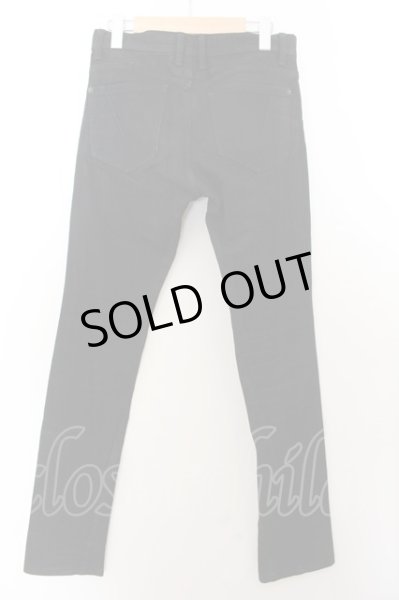 画像2: SCHLUSSEL / マルチシームコーティングストレッチデニムパンツ 1 ブラック O-24-10-28-046-SC-pa-YM-ZT230 (2)