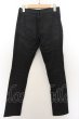 画像2: SCHLUSSEL / コーティングストレッチZIPパンツ 1 ブラック O-24-10-28-048-SC-pa-YM-ZT230 (2)