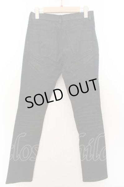 画像2: SCHLUSSEL / コーティングストレッチZIPパンツ 1 ブラック O-24-10-28-048-SC-pa-YM-ZT230 (2)