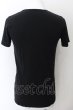 画像2: SCHLUSSEL / 総柄ロングTシャツ 2 ブラック O-24-10-28-012-SC-ts-YM-OS (2)
