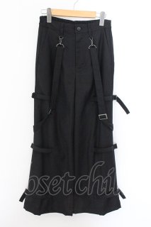 未使用　civarize サスペンダー付きコーティングカーゴパンツ CIVARIZE / サスペンダー付きコーティングカーゴパンツ 46