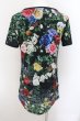 画像2: CIVARIZE / フラワースカルTEE&総柄タンク2Pセット 44 ブラック O-24-10-29-031-CI-to-YM-ZT218 (2)