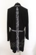画像3: BUFFALO BOBS / LACE-GOWN(レースガウン)レース切り替えカーディガン 2-3 ブラック O-24-10-29-037-BU-to-YM-ZT320 (3)