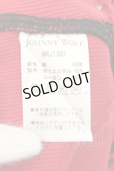 画像3: JOHNNY WOLF / オパールダメージロングテレコ タンクトップ 1 ブラックxレッド O-24-10-29-039-JO-to-YM-OS (3)