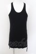 画像1: CIVARIZE / サイド脇ギャザーレイヤータンクトップ 44 ブラック O-24-10-29-042-CI-to-YM-ZY (1)
