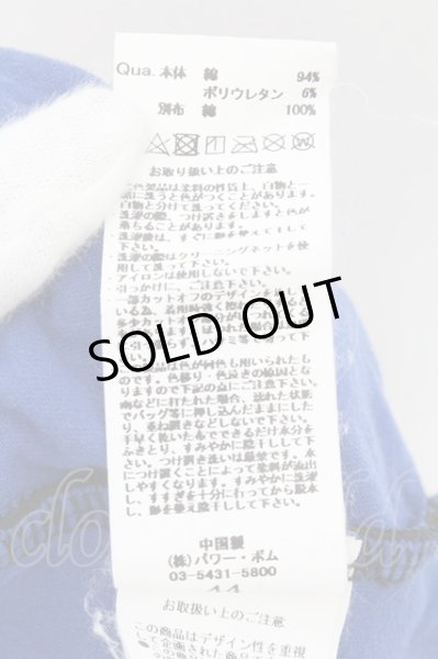 画像4: CIVARIZE / オパールダメージロングタンクトップ 44 ブラックｘブルー O-24-10-29-043-CI-to-YM-ZY (4)