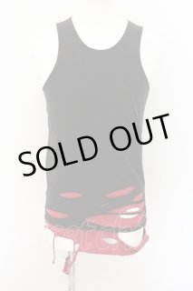 CIVARIZE / オパールダメージロングタンクトップ 46 ブラックxブルー