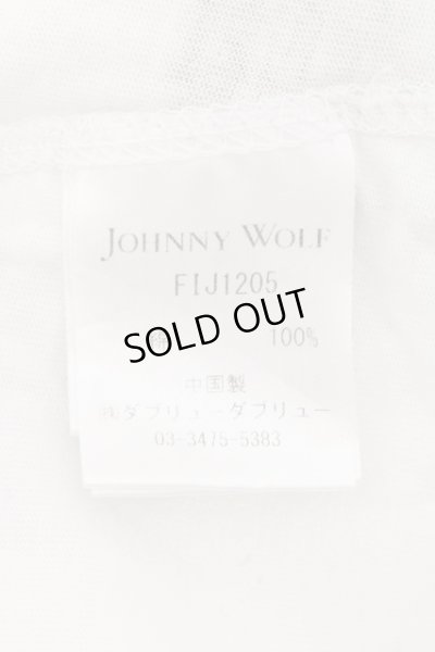 画像3: JOHNNY WOLF / WATER アシンメトリーTシャツ 1 ホワイト O-24-10-29-050-JO-ts-YM-ZT318