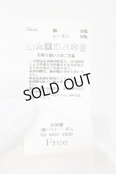 画像3: CIVARIZE / Behalfレイヤードカットソー F ホワイト O-24-10-29-055-CI-to-YM-OS (3)