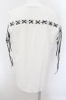 画像2: CIVARIZE / Strain バックレースアップTシャツ 46 ホワイト O-24-10-29-056-CI-ts-YM-ZT220 (2)