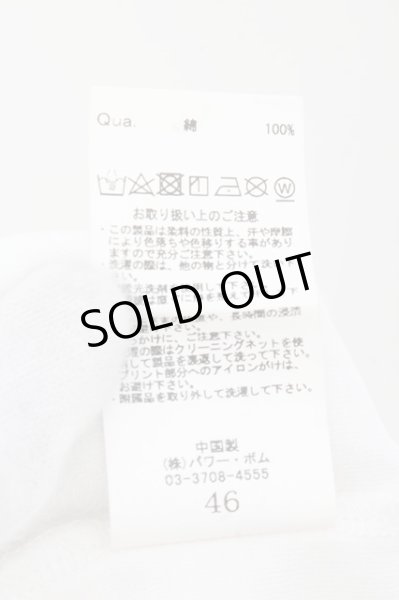 画像3: CIVARIZE / Strain バックレースアップTシャツ 46 ホワイト O-24-10-29-056-CI-ts-YM-ZT220 (3)