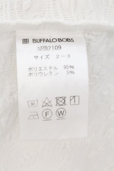 画像3: BUFFALO BOBS / PAISLEY BLISTER（ペイズリーブリスター）Ｖネックカットソー 2-3 ホワイト O-24-10-29-058-BU-ts-YM-ZT318 (3)