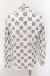 画像4: maxsix / スポット柄シャツ L ホワイト系 O-24-10-29-059-ma-sh-YM-ZT294 (4)