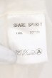 画像7: SHARE SPIRIT / レース柄染色ドレスシャツ 1 チャコールxアイボリー O-24-10-29-070-SH-sh-YM-OS (7)