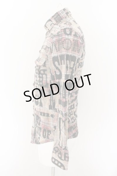 画像3: SHARE SPIRIT / ワードタータンウエスタンシャツ 44 マルチ O-24-10-29-071-SH-sh-YM-ZT318 (3)