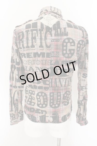 画像4: SHARE SPIRIT / ワードタータンウエスタンシャツ 44 マルチ O-24-10-29-071-SH-sh-YM-ZT318 (4)