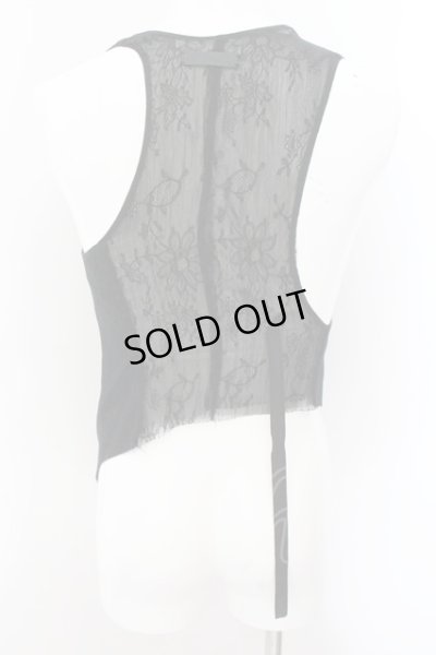 画像3: IFSIXWASNINE / SLIP VEST バックレースベスト 1（レディース） ブラック O-24-10-29-074-IF-to-YM-ZT315