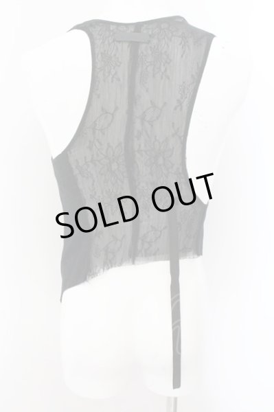 画像3: IFSIXWASNINE / SLIP VEST バックレースベスト 1（レディース） ブラック O-24-10-29-074-IF-to-YM-ZT315 (3)