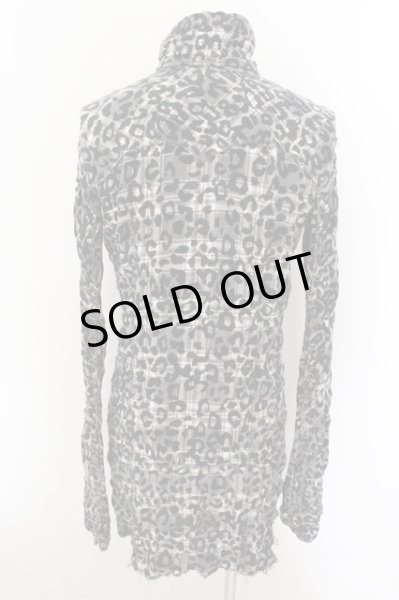 画像4: LGB / SHIRT-G/MID シャツ 2（レディース） ブラックレオパード O-24-10-29-080-LG-sh-YM-OS (4)