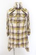 画像1: LGB / SHIRT-G/DRESS　七部袖シャツワンピース 0（レディース） イエロー O-24-10-29-081-LG-sh-YM-ZT032 (1)