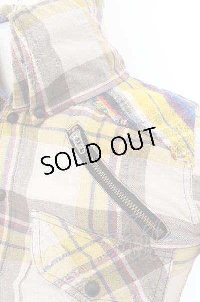 画像2: LGB / SHIRT-G/DRESS　七部袖シャツワンピース 0（レディース） イエロー O-24-10-29-081-LG-sh-YM-ZT032 (2)