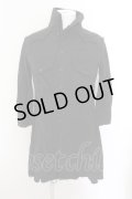 LGB / SHIRT-G/DRESS　七部袖シャツワンピース 1（レディース） ブラック O-24-10-29-083-LG-sh-YM-OS