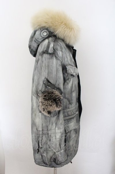 画像5: LGB / PIROT ファーコート  シルバー O-24-10-29-095-LG-ou-YM-ZT-M007 (5)