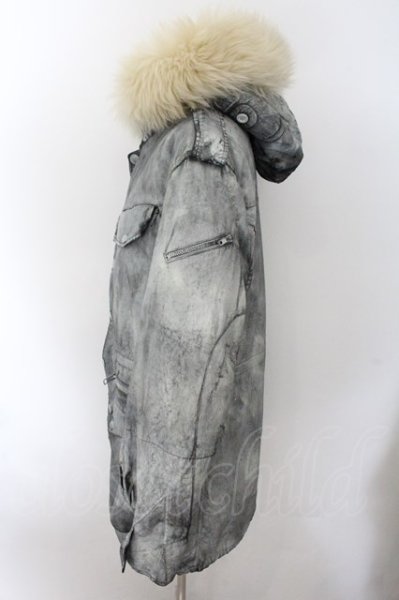 画像7: LGB / PIROT ファーコート  シルバー O-24-10-29-095-LG-ou-YM-ZT-M007 (7)