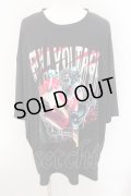 CIVARIZE / グラビティコラボ　楽しさ♪FULLVOLTAAAGE!!! BIG Tシャツ  ブラック O-24-10-29-018-CI-ts-YM-ZT294