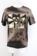 画像1: Roen / MTV ブリーチTシャツ 46 ブラック O-24-10-29-019-Ro-ts-YM-ZT1101 (1)