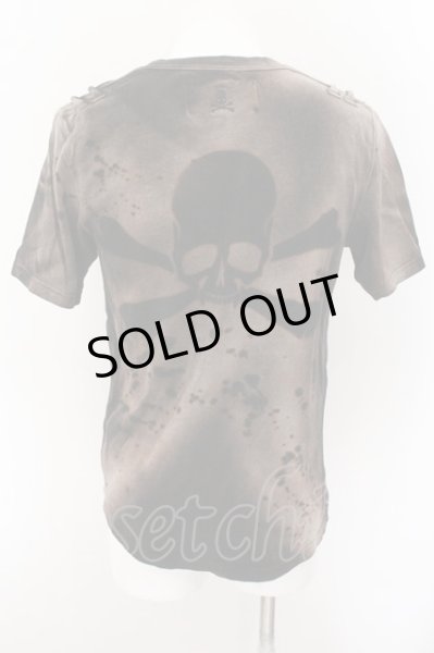 画像2: Roen / MTV ブリーチTシャツ 46 ブラック O-24-10-29-019-Ro-ts-YM-ZT1101 (2)