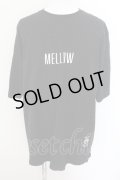 MARDI GRAS / MELLOW BIG Tシャツ XL ブラック O-24-10-29-020-MA-ts-YM-ZT319
