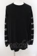 画像1: ALLAROUND / LONG SLEEVE カットソー  ブラック O-24-10-29-022-AL-to-YM-ZT294 (1)