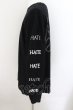画像2: ALLAROUND / LONG SLEEVE カットソー  ブラック O-24-10-29-022-AL-to-YM-ZT294 (2)
