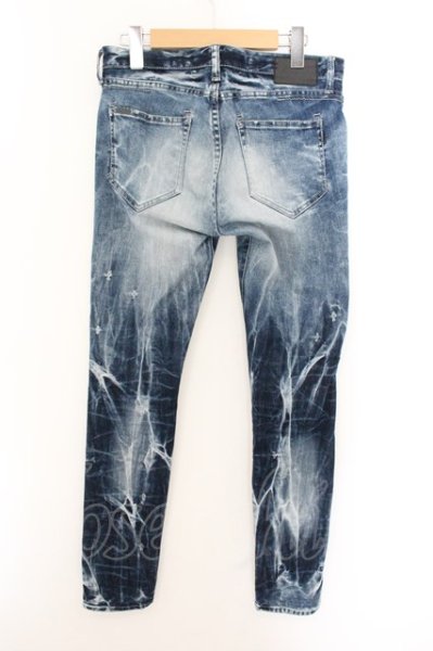 画像2: CIVARIZE / Stable イナズマ加工スキニーデニムパンツ 42 インディゴ O-24-10-29-003-CI-pa-YM-ZT032 (2)