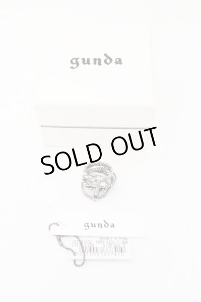 画像4: gunda / ROSALY 6 RING リング 4号 シルバー O-24-10-31-028-gu-rg-YM-OS (4)